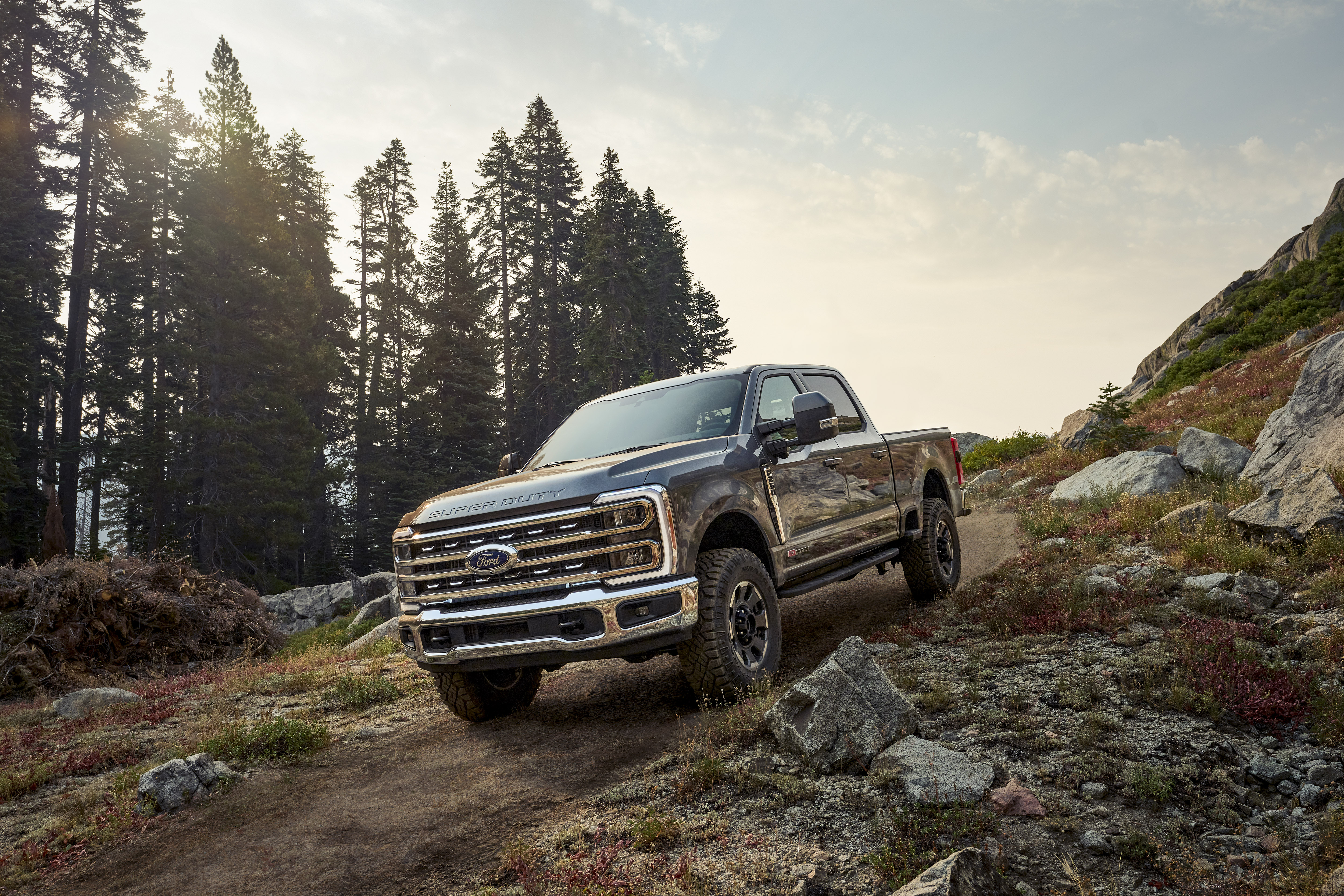Available early 2023. Preproduction model shown with available features. Professorial driver on closed course. Always consult the Owner’s Manual before off-road driving, know your terrain and trail difficult, and use appropriate safety gear.